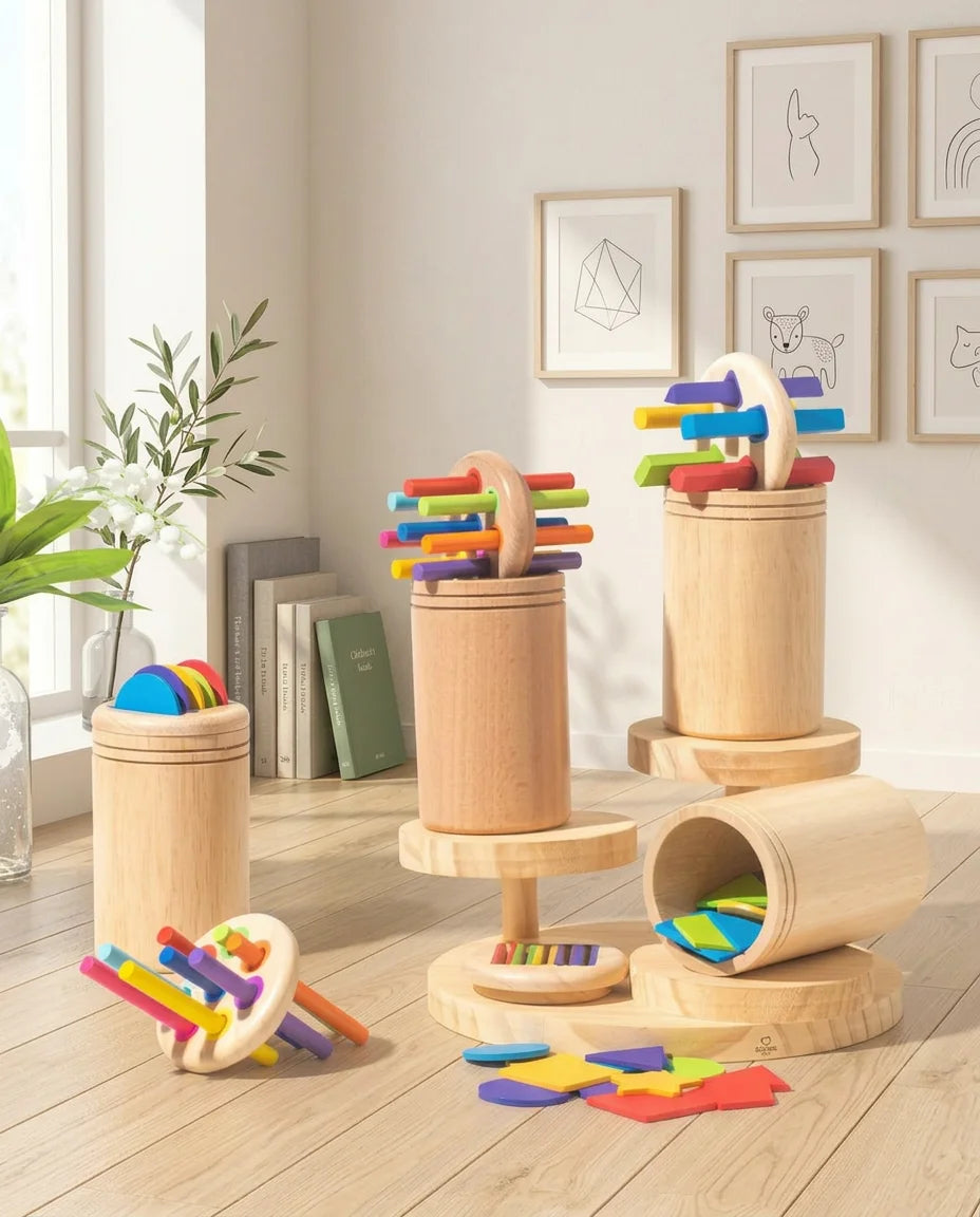Wooden Baby Sensory Fine Motor Skills Toy
