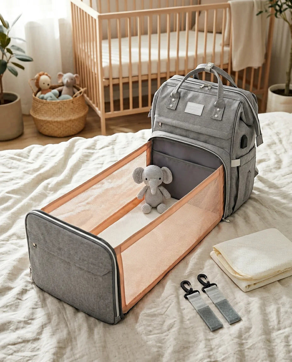 6-in-1 Diaper Bag Backpack